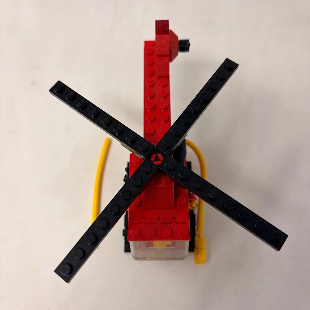 Lego 6685 Classic Town Helicopter FIRE COPTER 1 w/Instructions - 97% Complete